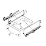 ΣΥΡΤΑΡΙ SLIM LINE 500mm ME ΦΡΕΝΟ Υ239mm ΓΚΡΙ ΜΑΤ MGS - Image 2